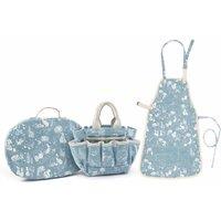 Beatrix Potter Peter Rabbit Childrens 3 Piece Garden Accessory Set in Blue