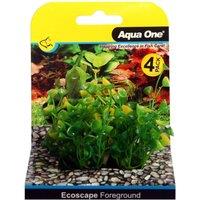 Aqua One Aquarium Ecoscape Foreground Ogris Auribus 4pk Aquatic Plant