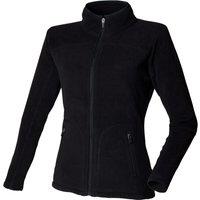 Skinni Fit Women's Lightweight Anti Pill Microfleece Jacket in Black | Size: Medium