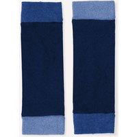 Turtle Doves Women's Cashmere Wrist Warmers in Dark Navy