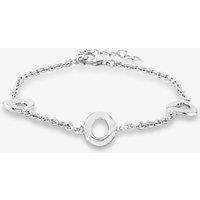 Rosa Lea Women's Open Circle Bracelet AE-950639H in Silver | Size: 18 inches