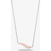 Rosa Lea Women's Swirl Necklace AM-2THB018006 in Silver | Size: 50 cm