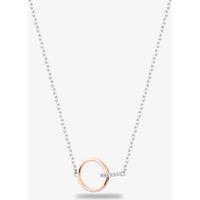 Rosa Lea Women's Joined Circles Necklace AM-2THB019506 in Silver | Size: 50 cm