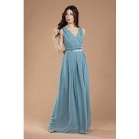 TFNC London Women's Kily Native Green Maxi Dress | Size: 20