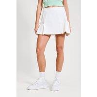 Ellesse Women's The Tailored Tennis Skirt in Off-White | Size: 10