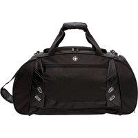 Swiss Peak Men's Sports Duffle Bag in Black