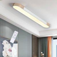 NIVOR Dimmable LED Ceiling Light 100cm Full Spectrum Ceiling Lamp 48W White
