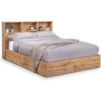 Cheshire Alder Ottoman Storage Bed - Light Oak - King (150cm)