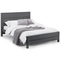 Cheshire Premium Cypress Bed - Double (135cm) in Grey
