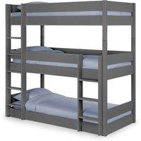 Cheshire Glacier Bunk - Anthracite - Single (90cm) in Dark Grey