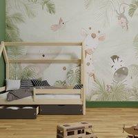 Superfresco Easy Circle of Life Sage Print To Order 3m x 2.8m Mural in Green