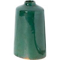 Love Lace Garda Emerald Glazed Liv Vase in Green