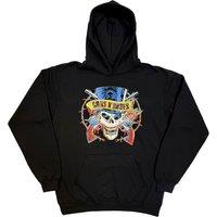 Guns N Roses Top Hat Hoodie in Black | Size: 2XL