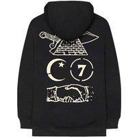 Nas Symbols Sleeve Print Hoodie in Black | Size: Medium
