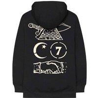 Nas Symbols Sleeve Print Hoodie in Black | Size: XL