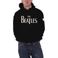 Beatles Apple Applique Patch Hoodie in Black | Size: Large