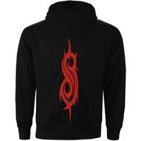 Slipknot Splatter Band Logo Pullover Hoodie in Black | Size: Large