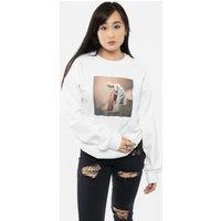 Aretha Franklin Staircase Sweatshirt in White | Size: Medium