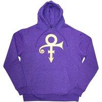 Prince Symbol Logo Hoodie in Purple | Size: Medium
