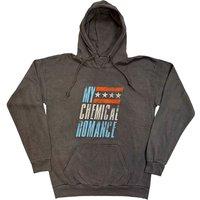 My Chemical Romance Raceway Hoodie in Grey | Size: Large