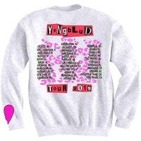 Yungblud Tour 2019 Back Print Sweatshirt in White | Size: 2XL