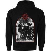 Slipknot Arched Group Photo Hoodie in Black | Size: 2XL