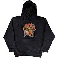 Gorillaz Group Circle Rise Hoodie in Navy | Size: 2XL