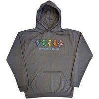 Grateful Dead Dancing Bears Hoodie in Grey | Size: Large