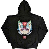 Slipknot Hoodie Eye Band Logo new Official Unisex Black Pullover | Size: Small