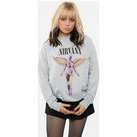 Nirvana In Utero Sweatshirt in Grey | Size: Large