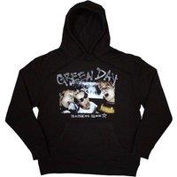 Green Day Basket Case Star Logo Pullover Hoodie in Black | Size: Small