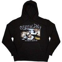 Green Day Basket Case Star Logo Pullover Hoodie in Black | Size: XL