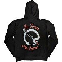 Queens Of The Stone Age Snake Logo Pullover Hoodie in Black | Size: Medium