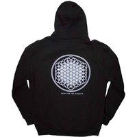 Bring Me The Horizon Flower of Life Pullover Hoodie in Black | Size: Medium