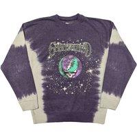 Grateful Dead Cosmic Stealie Dip Dye Sweatshirt in Purple | Size: Large