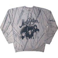 Monty Python Group Shot Dye Wash Sweatshirt in Grey | Size: Medium