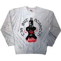 Monty Python Tis But A Scratch Dye Wash Sweatshirt in Grey | Size: Small