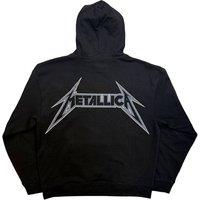 Metallica M Bolt Band Logo Pullover Hoodie in Black | Size: Small