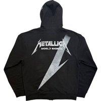 Metallica Shrouded Zipped Hoodie in Black | Size: 2XL