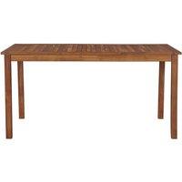 Berkfield Home Garden Table 150x90x74 cm Solid Acacia Wood in Brown | Size: 150 x 90 x 74 cm