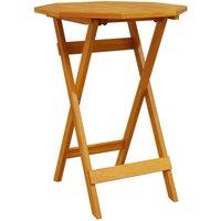 Berkfield Home Beautiful 3 Piece Folding Bistro Set Solid Wood Acacia in Brown