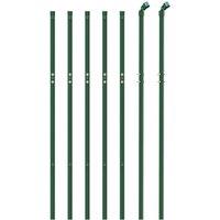 Berkfield Home Durable Chain Link Fence Green 1.1x10 m