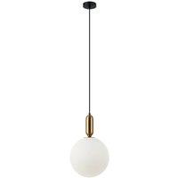 Netlighting Aldeva Modern 1 Light Globe Pendant Ceiling Light E27 in Bronze