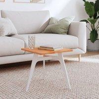 Berkfield Home Table Top 40x40x1.5 cm Square Solid Wood Beech in Brown