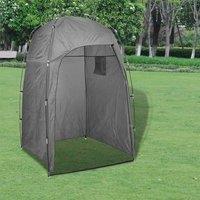 Berkfield Home Shower WC Changing Tent Grey