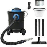 Spector 20L Ash Vacuum Cleaner 1200W Fireplace Wood Burner Dust Collector in Black