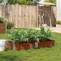 Berkfield Home Garden Planter Brown 150x50 cm Solid Wood Pine
