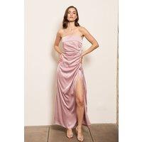 TFNC London Women's Mitila Mauve Maxi Dress | Size: 10