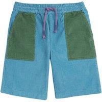Frugi Boy's Harley Cord Shorts in Blue | Size: 10-11 Years