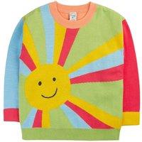 Frugi Girl's Sage Knitted Jumper | Size: 1-2 Years